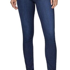 Paige Verdugo Skinny Ankle Classic Blue Skinny Jeans with Stretch Fit